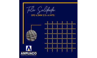 Tela Soldada Nervurada Gerdau Q92